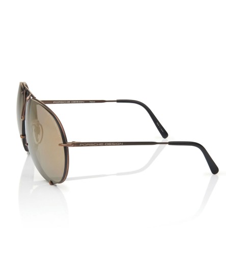 Porsche Design P8478 - E - 60 Occhiali da sole Brown Pilot (Aviator)