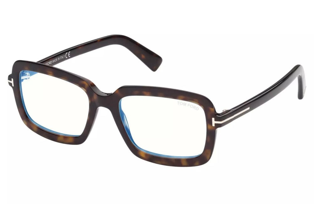 Tom Ford TF5767-B - 052 - 53 - CON LENTI CON FILTRO LUCE BLU-VIOLETTA Montature ottiche Square