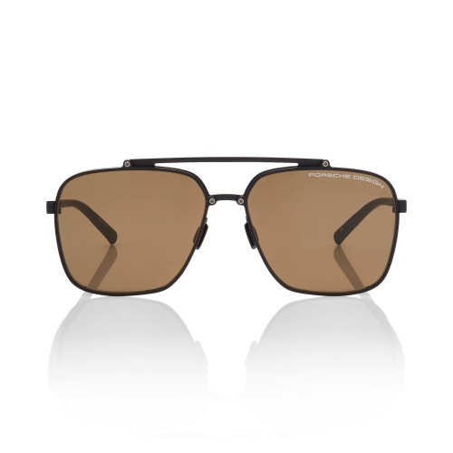 Porsche Design P8937 - A - 59 Occhiali da sole Black Pilot (Aviator)
