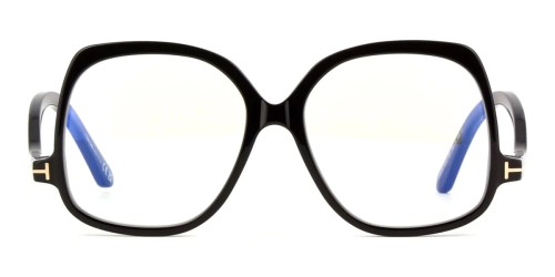 Tom Ford TF5968-B ECO - 001 - 54 - CON LENTI CON FILTRO LUCE BLU-VIOLETTA Montature ottiche Black Square
