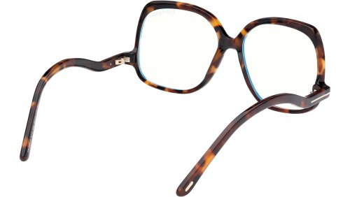 Tom Ford TF5968-B ECO - 052 - 54 - CON LENTI CON FILTRO LUCE BLU-VIOLETTA Montature ottiche Havanna Square