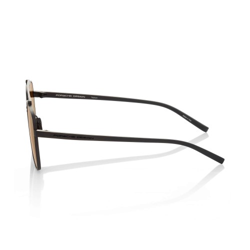 Porsche Design P8937 - A - 59 Occhiali da sole Black Pilot (Aviator)