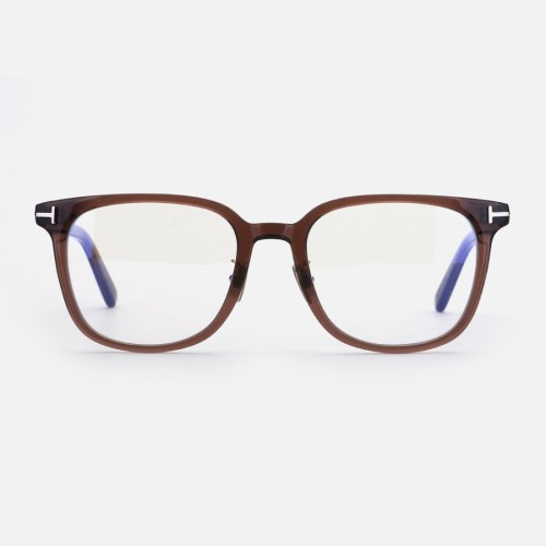 Tom Ford TF5998-K-B ECO - 045 - 51 - CON LENTI CON FILTRO LUCE BLU-VIOLETTA Montature ottiche Brown Pillow (Rounded)