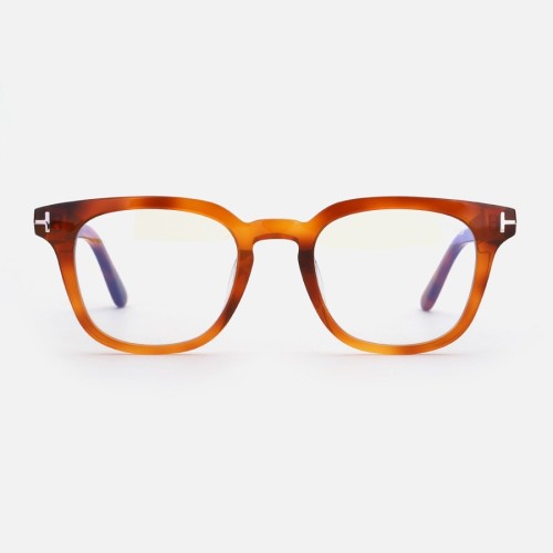 Tom Ford TF5999-K-B - 053 - 49 - CON LENTI CON FILTRO LUCE BLU-VIOLETTA Montature ottiche Havanna Square