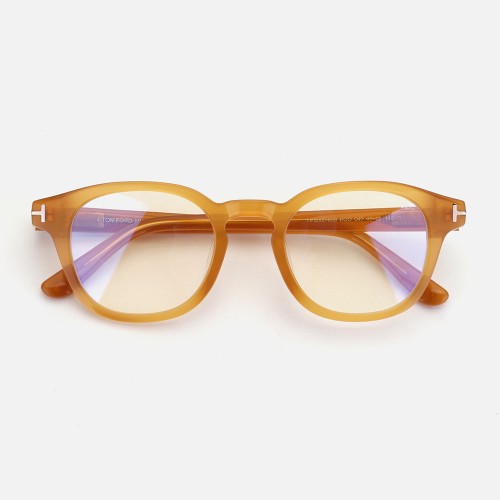 Tom Ford TF6000-K-B ECO - 047 - 49 - CON LENTI CON FILTRO LUCE BLU-VIOLETTA Montature ottiche Brown Pillow (Rounded)