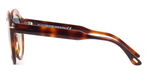 Tom Ford FT0763 MAXINE - 53P - 56 Occhiali da sole Havanna Cat Eye