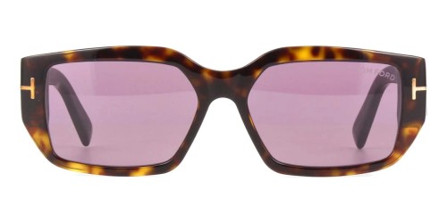 Tom Ford FT0989 ECO SILVANO-02 - 52Y - 56 Occhiali da sole Havanna Square