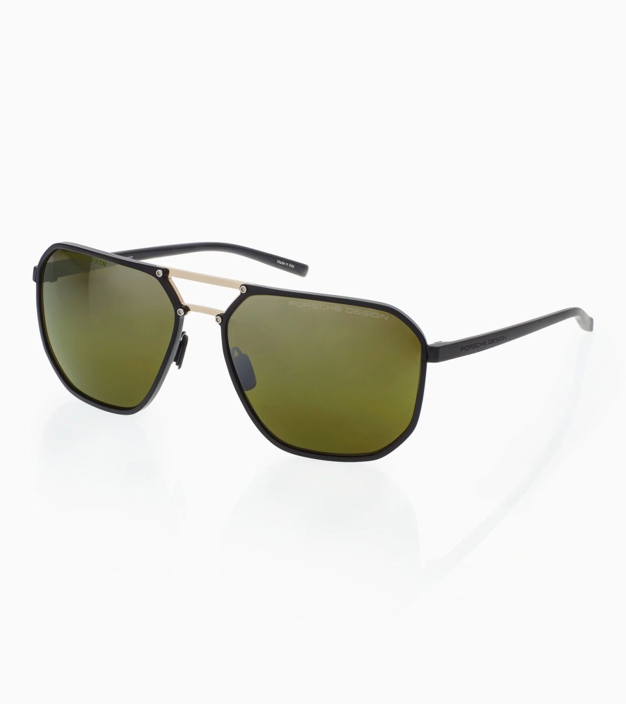 Porsche Design P8971 - A - 61 - CON LENTI POLARIZZATE Occhiali da sole Black Pilot (Aviator)