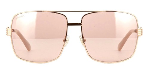 Jimmy Choo TONIA/S - BKU2S - 61 Occhiali da sole Rose gold Pilot (Aviator)
