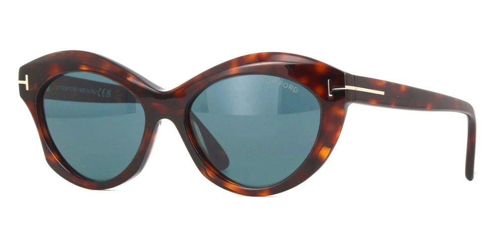Tom Ford FT1111 TONI - 54V - 55 Occhiali da sole Havanna Cat Eye