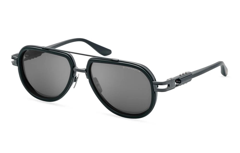 Dita VASTIK DTS441-A - 02 - 59 Occhiali da sole Black Pilot (Aviator)