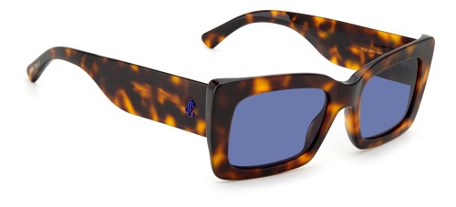 Jimmy Choo VITA/S - 086KU - 54 Occhiali da sole Havana Square