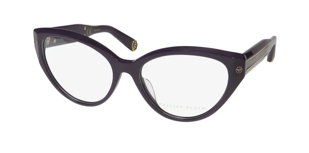 Philipp Plein VPP052 CATEYES - 09NU - 54 Montature ottiche Purple Cat Eye