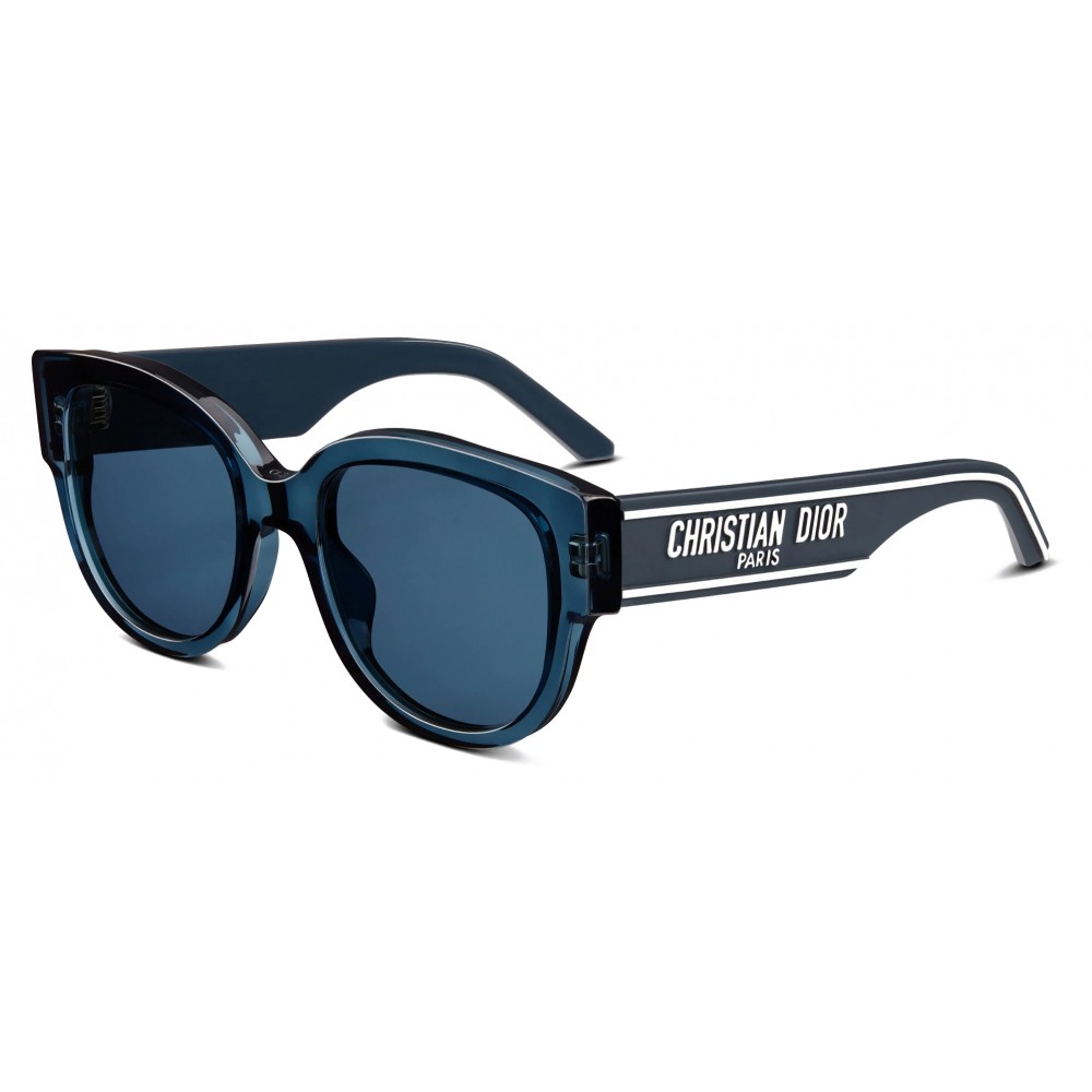 Dior WILDIOR BU - 30B0 B - 54 Occhiali da sole Blue Cat Eye