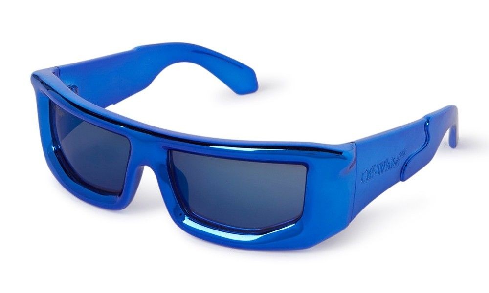 Off-White OERI074 VOLCANITE - 4545 - 58 Occhiali da sole Blue Square