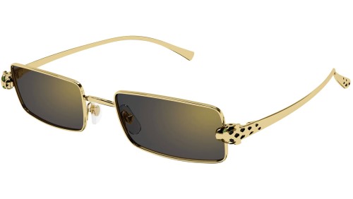 Cartier CT0473S - 001 - 54 Occhiali da sole Gold Square