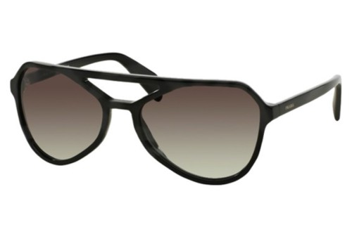 PRADA PR 22RS - 1AB0A7 - 58 Occhiali da sole Black Pilot (Aviator)