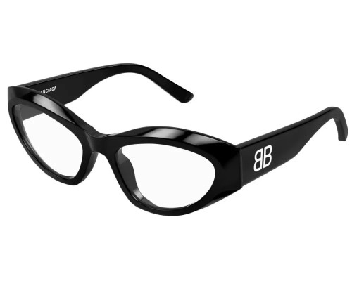 Balenciaga BB0400O - 001 - 55 Montature ottiche Black Cat Eye