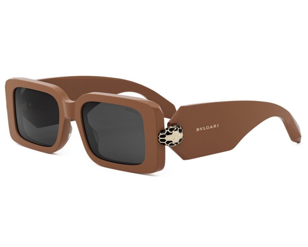 Bvlgari BV40044I SERPENTI - 45A - 53 Occhiali da sole Brown Square