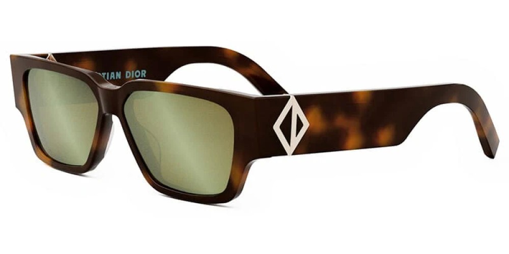 Dior CD DIAMOND S5F - 26F7 U - 60 Occhiali da sole Havanna Square