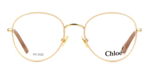 Chloé CH0021O - 009 - 50 Montature ottiche Gold Pillow (Rounded)