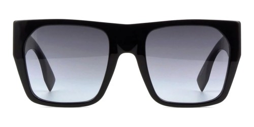 Fendi FE40124F - 01B - 57 Occhiali da sole Black Square