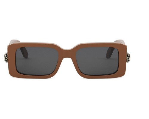 Bvlgari BV40044I SERPENTI - 45A - 53 Occhiali da sole Brown Square