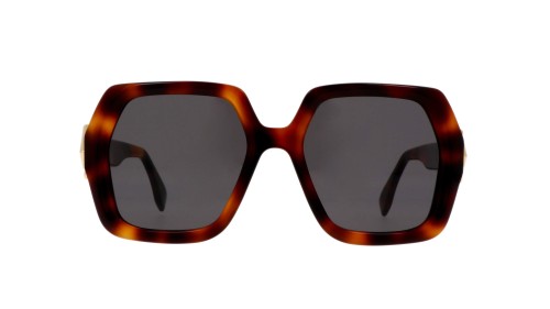 Fendi FE40139F - 53A - 54 Occhiali da sole Havanna Square