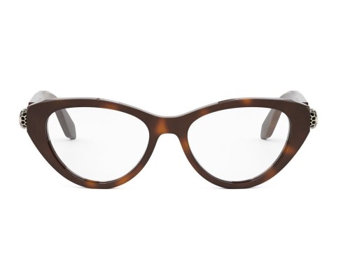 Bvlgari BV50029I SERPENTI - 053 - 52 Montature ottiche Havanna Cat Eye