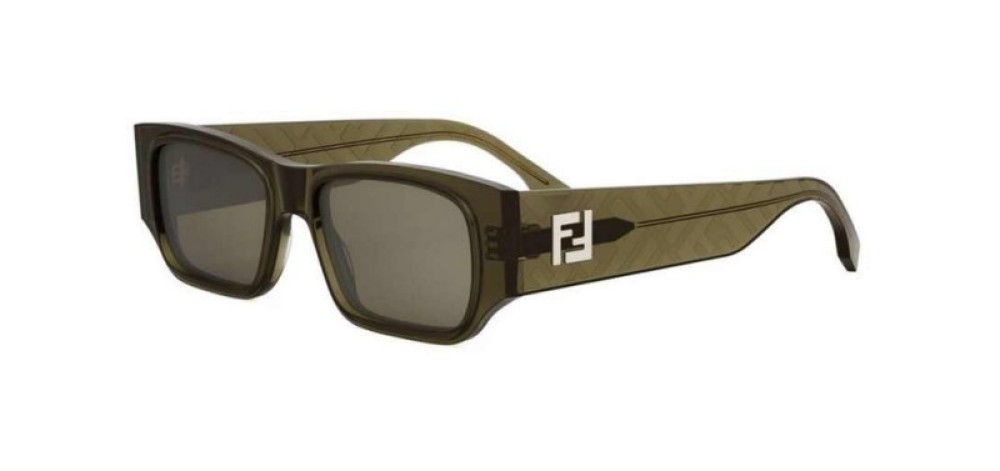 Fendi FE40144I - 96N - 54 Occhiali da sole Green Square