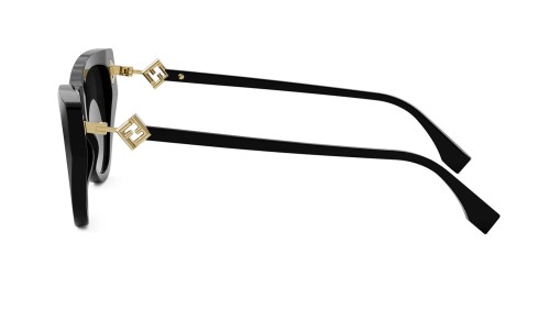 Fendi FE40149I - 01A - 54 Occhiali da sole Black Cat Eye