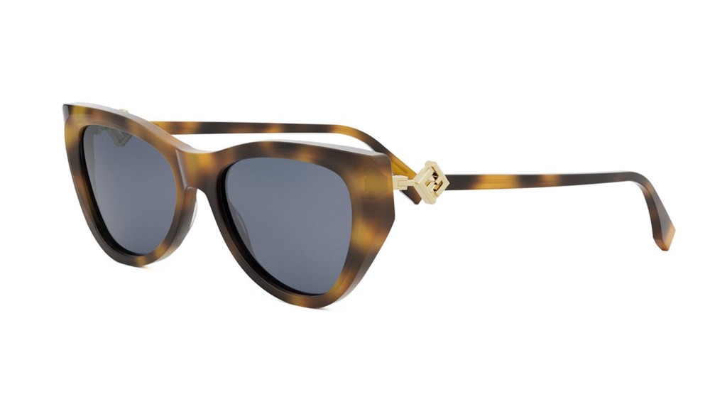 Fendi FE40149I - 53V - 54 Occhiali da sole Havanna Cat Eye