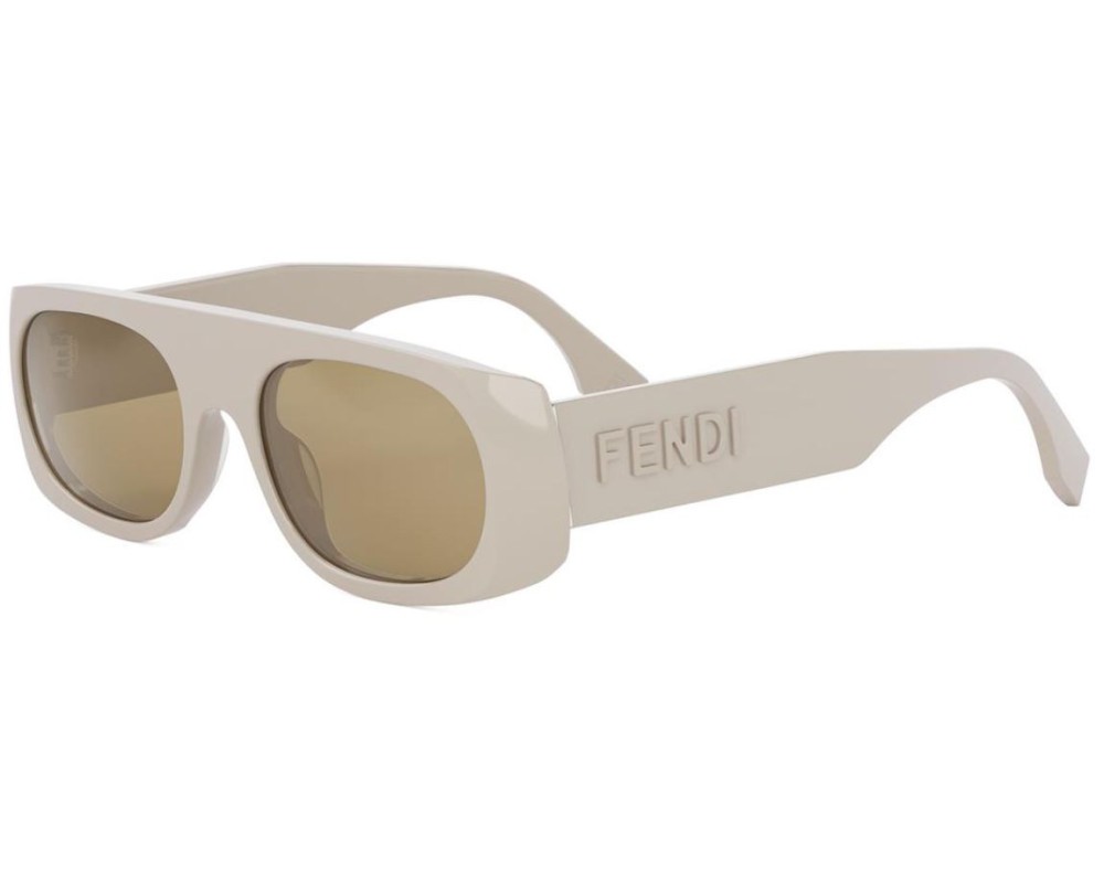 Fendi FE40169I - 45E - 54 Occhiali da sole Beige Square