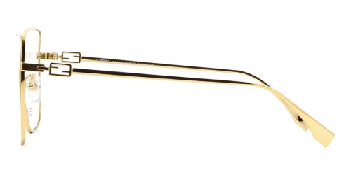 Fendi FE50084U - 030 - 56 Montature ottiche Gold Square