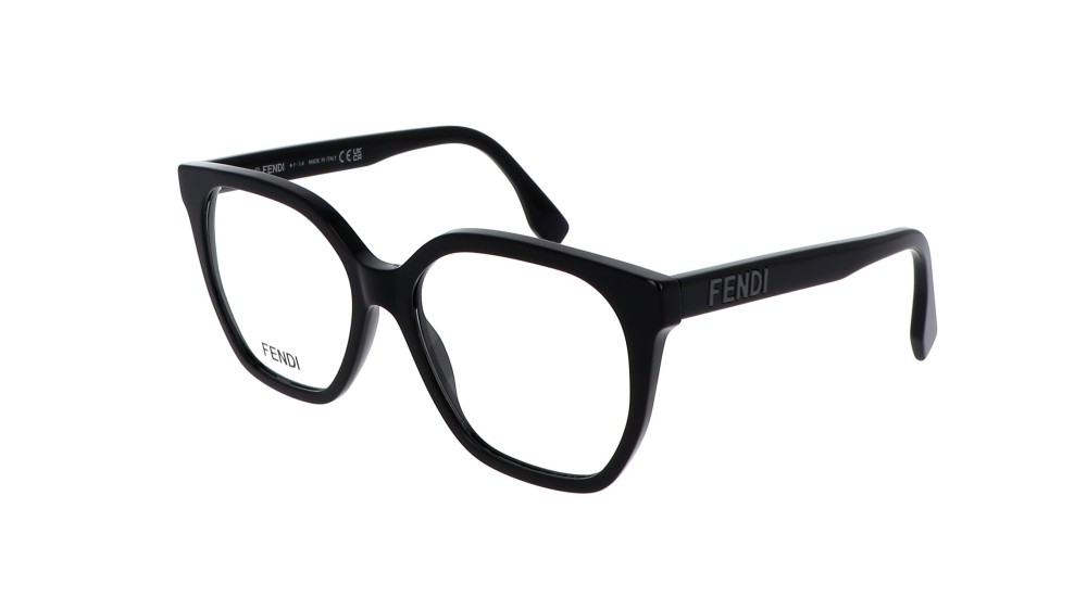 Fendi FE50087I - 001 - 54 Montature ottiche Black Square