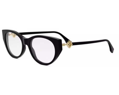 Fendi FE50099I - 001 - 53 Montature ottiche Black Cat Eye