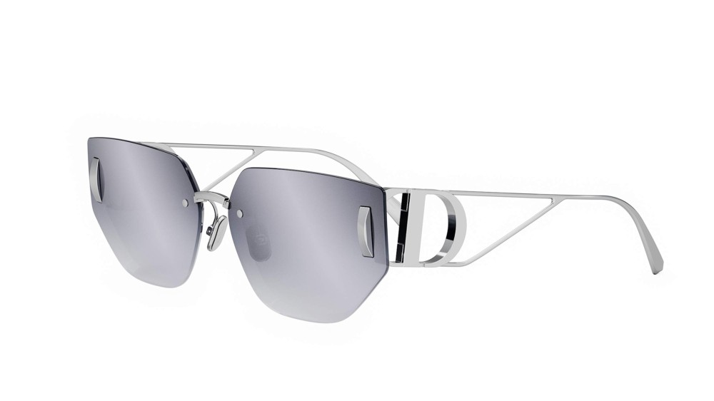 Dior 30 MONTAIGNE B3U - F0A6 F - 65 Occhiali da sole Silver Cat Eye