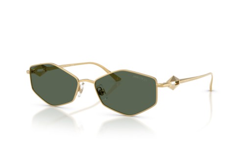 Jimmy Choo JC4017 - ​302371 - ​55 Occhiali da sole Gold Oval