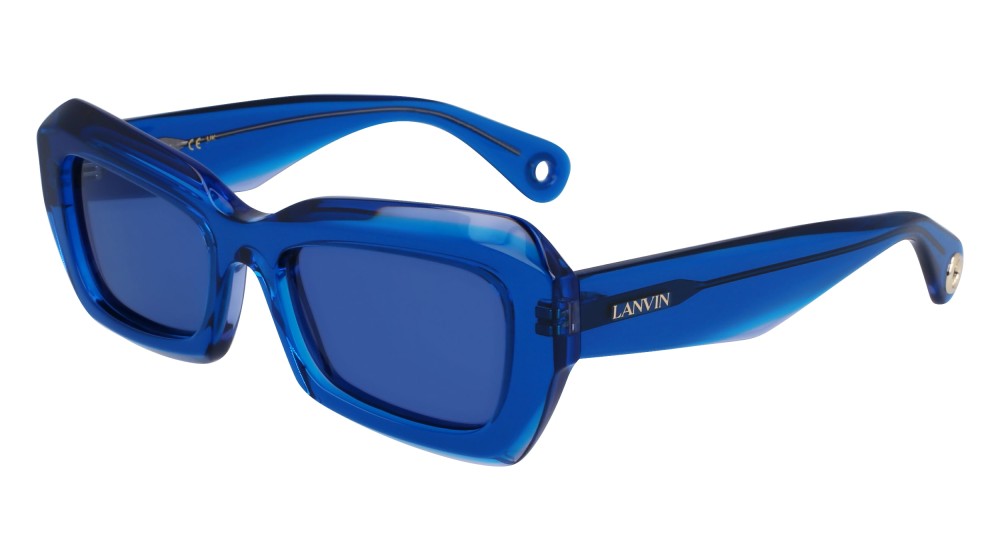 Lanvin LNV662S - 450 - 54 Occhiali da sole Blue Square