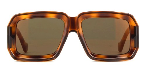 Loewe LW40064U - 52G - 56 Occhiali da sole Havanna Square