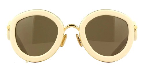 Loewe LW40130U - 25E - 49 Occhiali da sole Pillow (Rounded)
