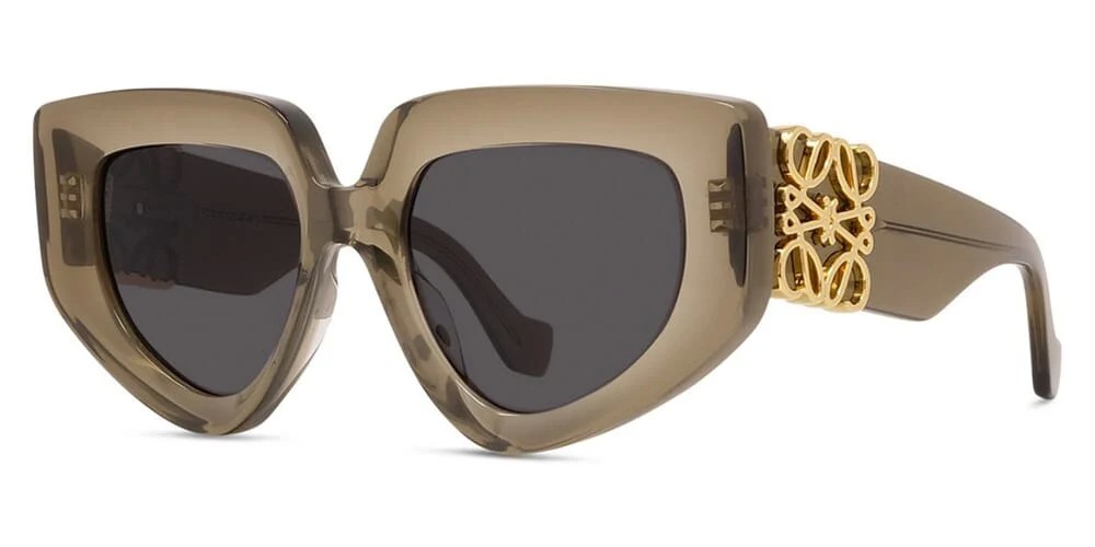 Loewe LW40154U - 96A - 51 Occhiali da sole Brown Cat Eye