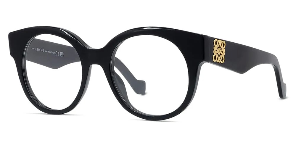 Loewe LW50068I - 001 - 51 Montature ottiche Black Round