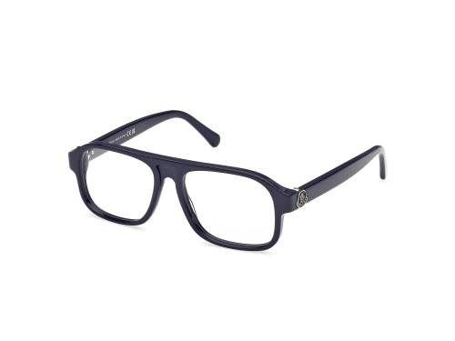 Moncler ML5198 - 090 - 54 Montature ottiche Blue Pilot (Aviator)