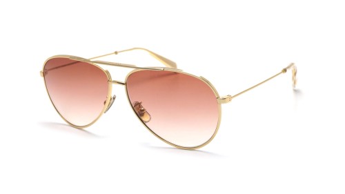 Celine CL40062U - 30T - 59 Occhiali da sole Gold Pilot (Aviator)