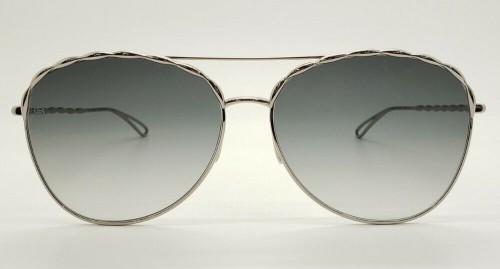 Elie Saab ES008/S - 84J 5B - 59 Occhiali da sole Silver Pilot (Aviator)