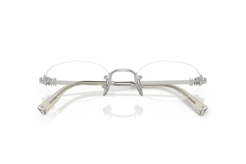 MIU MIU MU 53WV - ​1BC1O1 - ​53 Montature ottiche Silver Oval