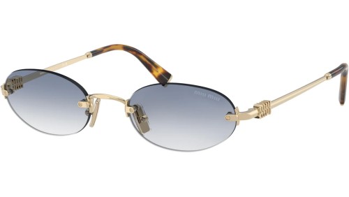 MIU MIU MU A54S - ​ZVN80O - ​51 Occhiali da sole Gold Oval