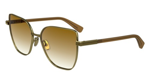Lanvin LNV132S - 746 - 57 Occhiali da sole Gold Square