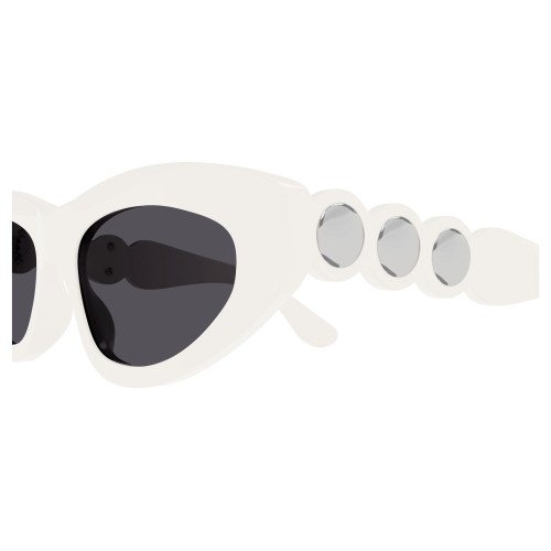 Alaia AA0058S - 002 - 53 Occhiali da sole White Cat Eye